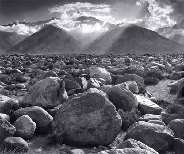Artwork: Ansel Adams | Mount Williamson from Manzanar, California